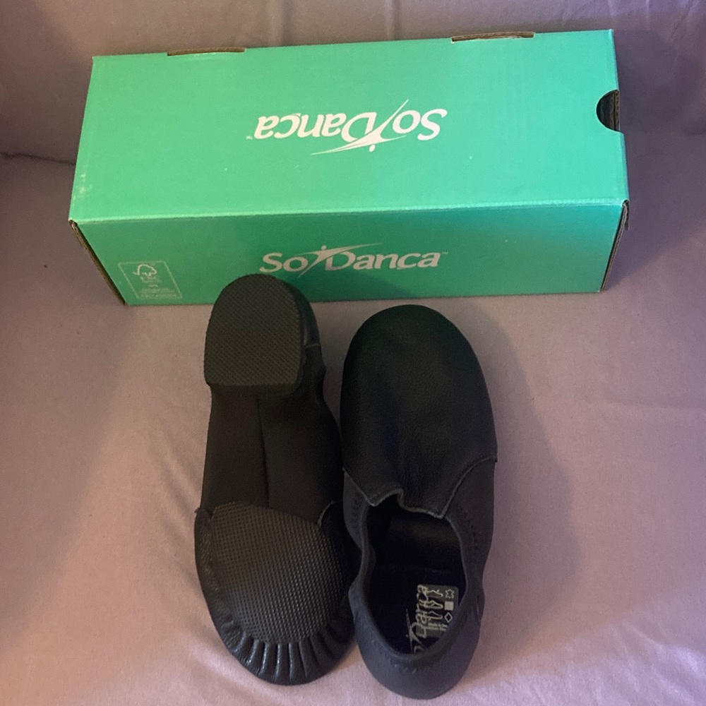 So Danca Women's Black Jazz Shoes